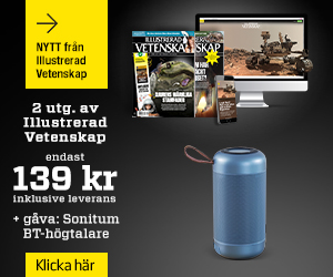Tidningspremie: Sonitum Bluetooth-högtalare + 2 nummer av Illustrerad Vetenskap